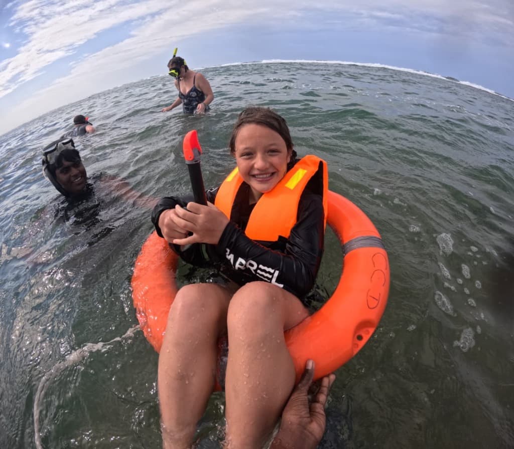Children & Kids Adventure enjoying Turtle Snorkeling (Child & Beginner)
